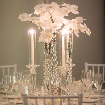 Columbus Wedding Flowers
luxury wedding
white orchid centerpiece 
Columbus Ohio
Vessel Floral