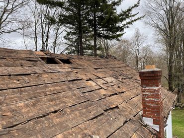 extensive roofing damage, waiting way to long to have your roof inspected.