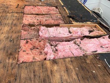 Could have been avoided . Replaced insulation, plywood, fiberglass felt and shingles.