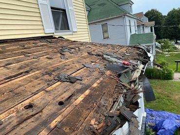 extensive roofing damage, waiting way to long to have your roof inspected.