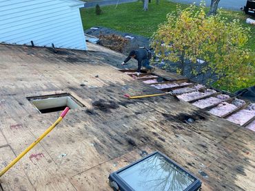 Could have been avoided . Replaced insulation, plywood, fiberglass felt and shingles.