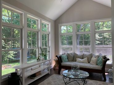 new construction three season room windows