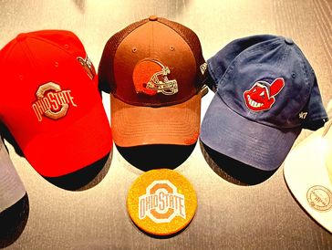 Cleveland Hats. Browns Cavaliers Guardians Ohio State