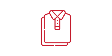 Ironed shirt icon