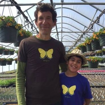 Andrew and Jamie wearing the 2012 t shirt.