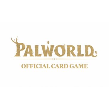 Logo del juego de cartas oficial Palworld.