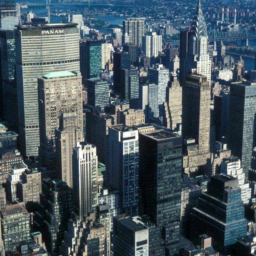 Harrison Forman photo of the Pan Am Building, c. 1970s. Courtesy of University of Wisconsin-Milwauke