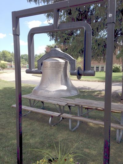 Union School Bell at the Royal Oak Historical Society Museum