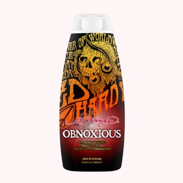 Ed Hardy Obnoxious men's body wash with bold skull design.