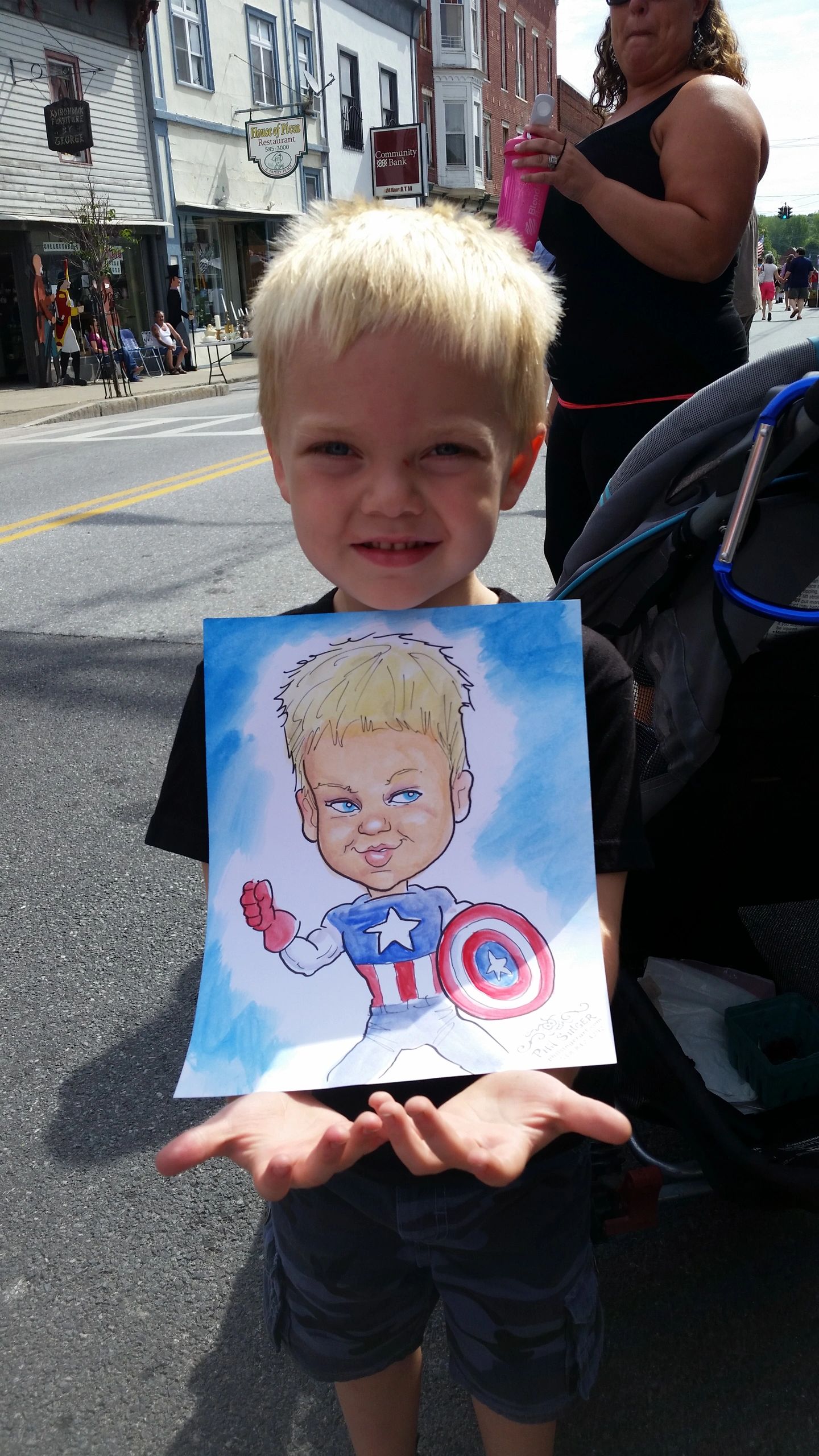 Albany NY Caricatures drawn at Parties Saratoga NY one of the best caricature artists in Lake George