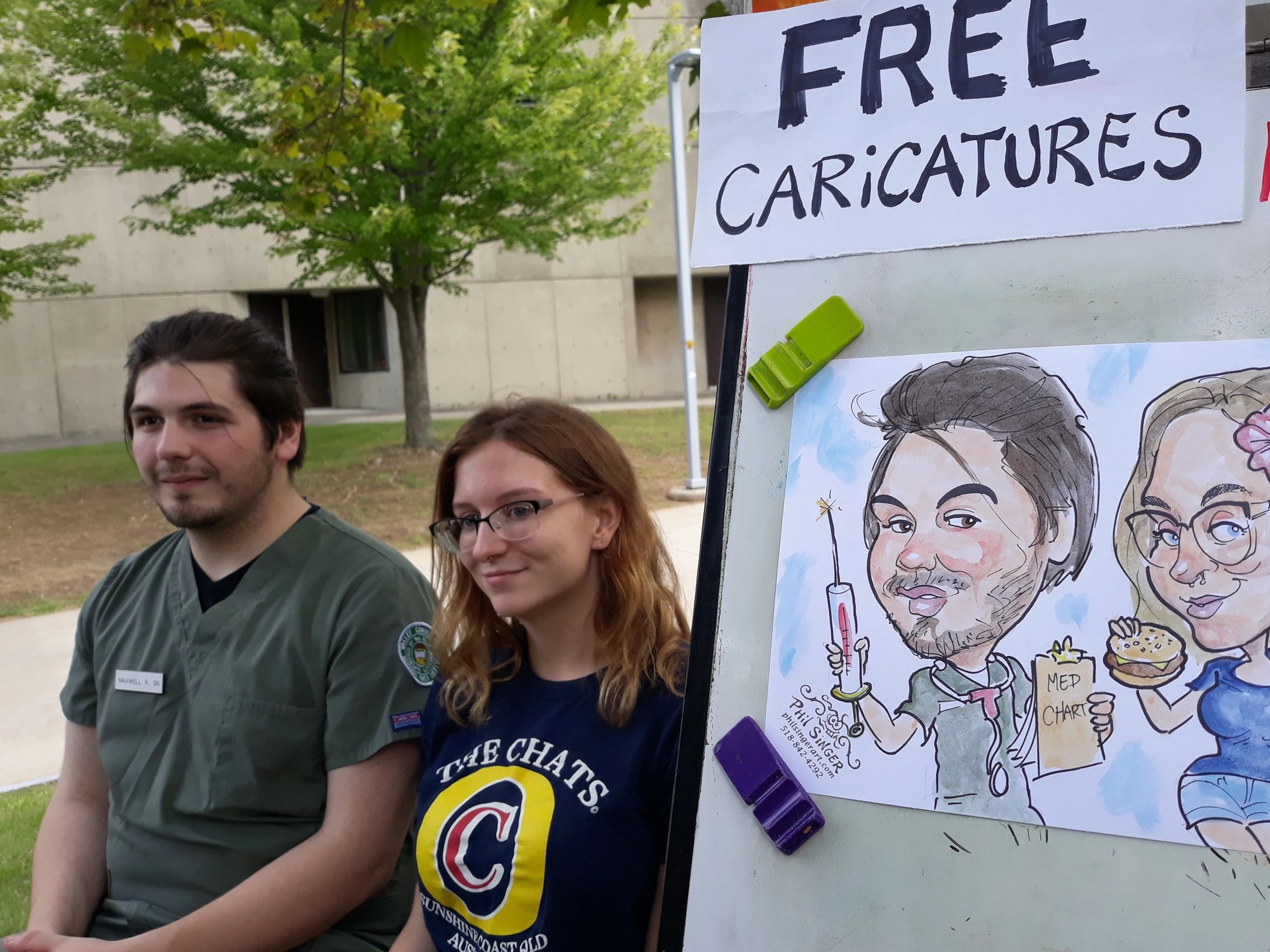 Albany NY Caricatures drawn at Parties Saratoga NY one of the best caricature artists in Lake George