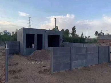 Concrete fence wall making machine