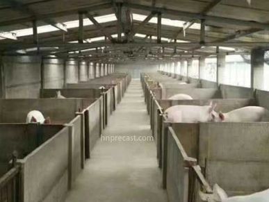 Concrete boundary wall making machine for livestock industry