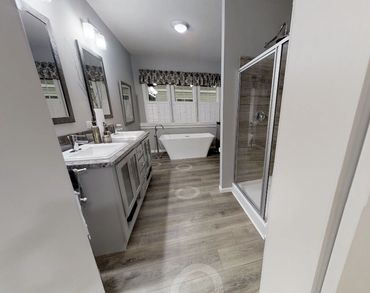 Champion factory-built home with vinyl siding and energy-efficient windows