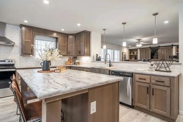 Display model of a top-rated fahl homes warsaw indiana available now.