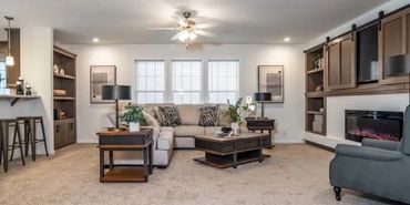 Factory-built homes with professional installation.