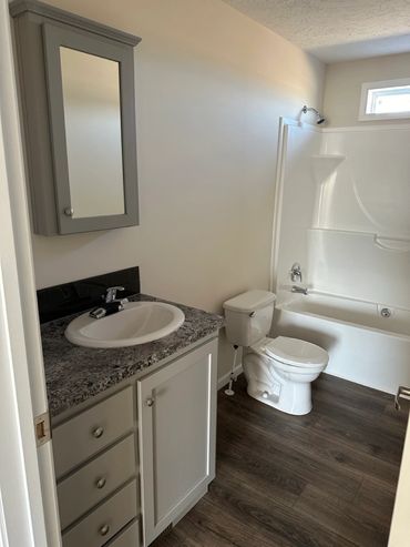 Affordable modular home project completed with full site work.