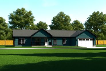 Energy-efficient modular home exterior with vinyl siding
