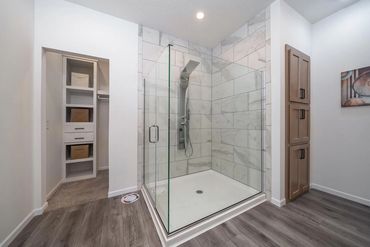 New mobile home delivery and setup in a quiet Indiana park.