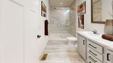 Singlewide home installed with septic and water lines hooked up.