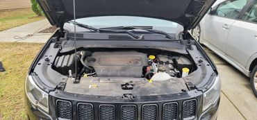 Before Engine Bay Cleaning