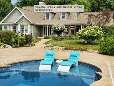 Latham Fiberglass Tanning Ledge