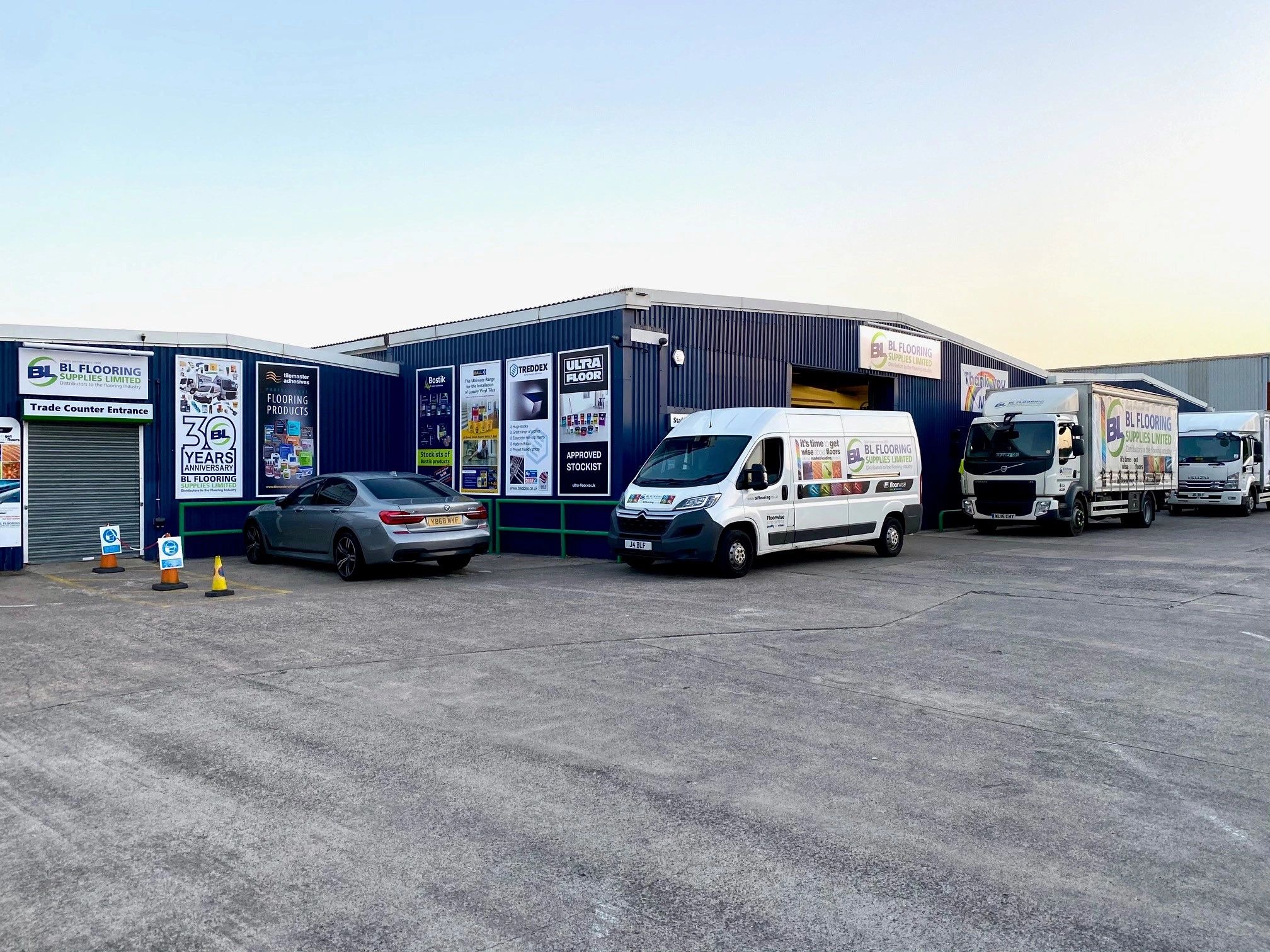 Delivery BL Flooring Supplies Limited