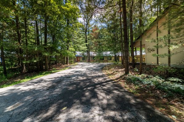 Paved pathways between the Life of Riley Senior Care Maples and Oaks locations.