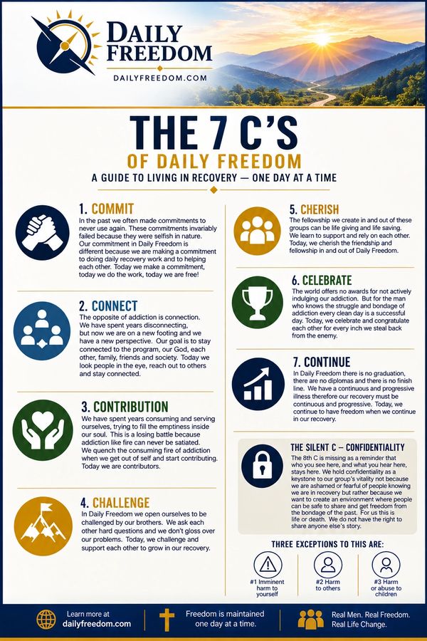 The 7 C’s of Daily Freedom