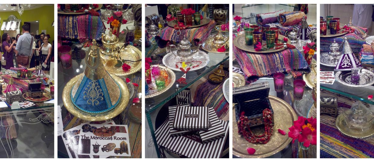 The Moroccan Room event at Henry Bendel in New York City.