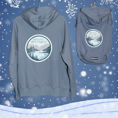 PNW Hoodie in Slate Blue