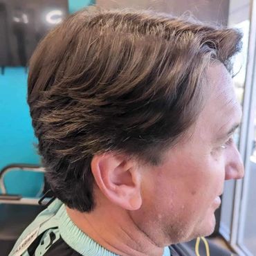 Layered Businessman’s Scissor Haircut.