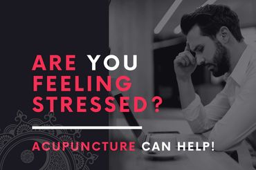 Acupuncture helps with stress.