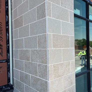 Chapel Buff 12" x 24" x 3/4" Signature Panels. In Flats and Corners.