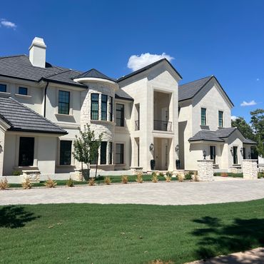 Baja White Custom Cut Signature Panels, along with Custom Sills and Entry surrounds.