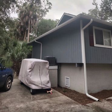 Downspouts of all sizes.