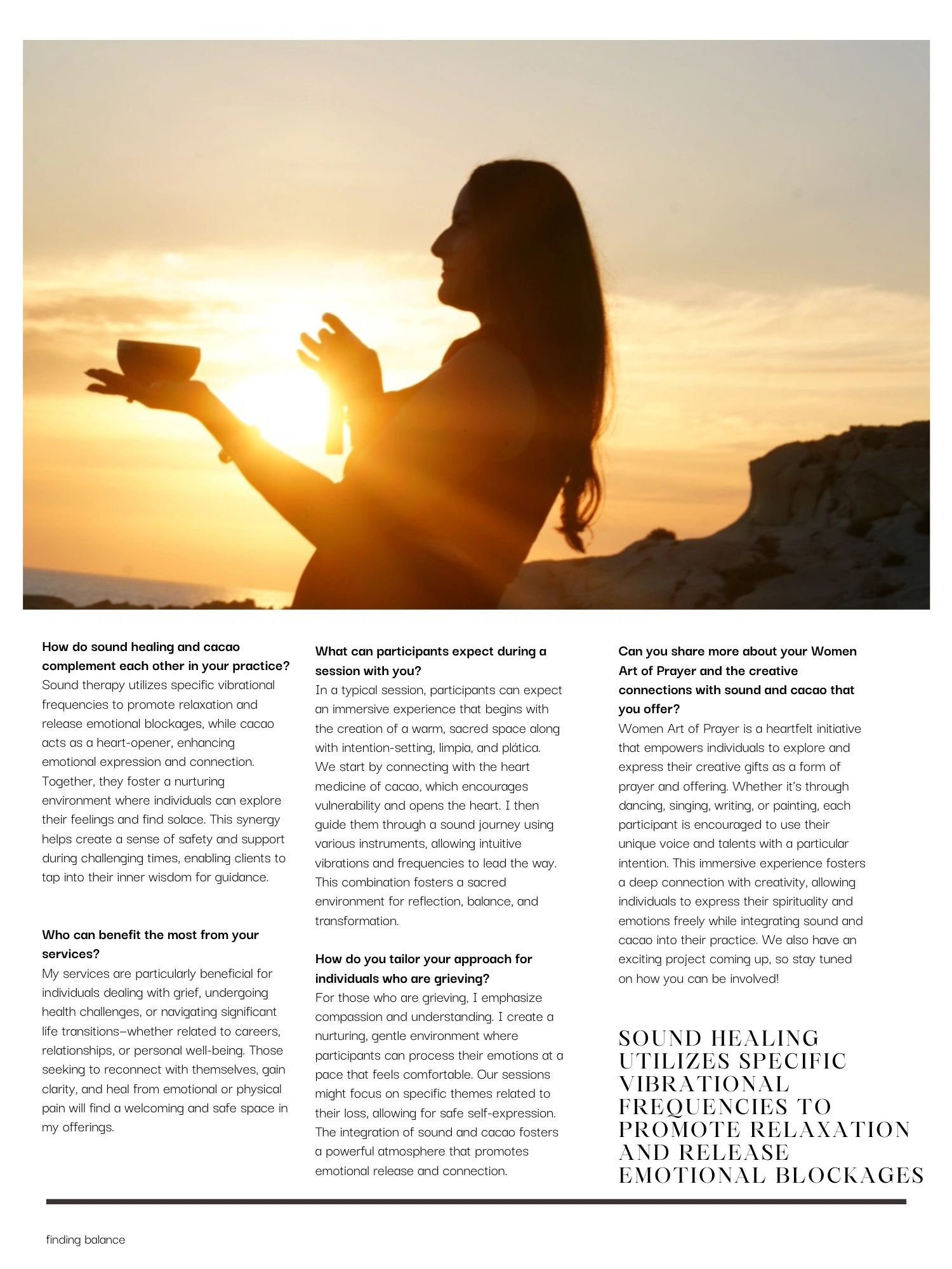 Silhouette of a woman holding a cup during a serene sunset, symbolizing peace and reflection.