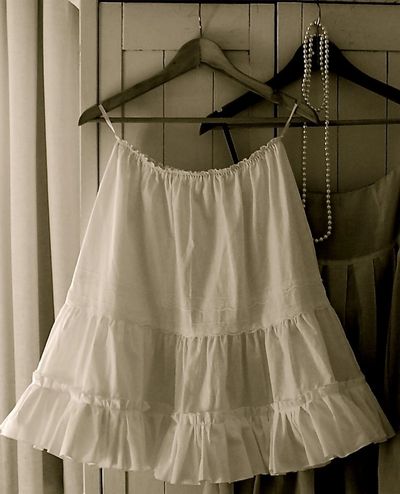White Cotton Petticoat