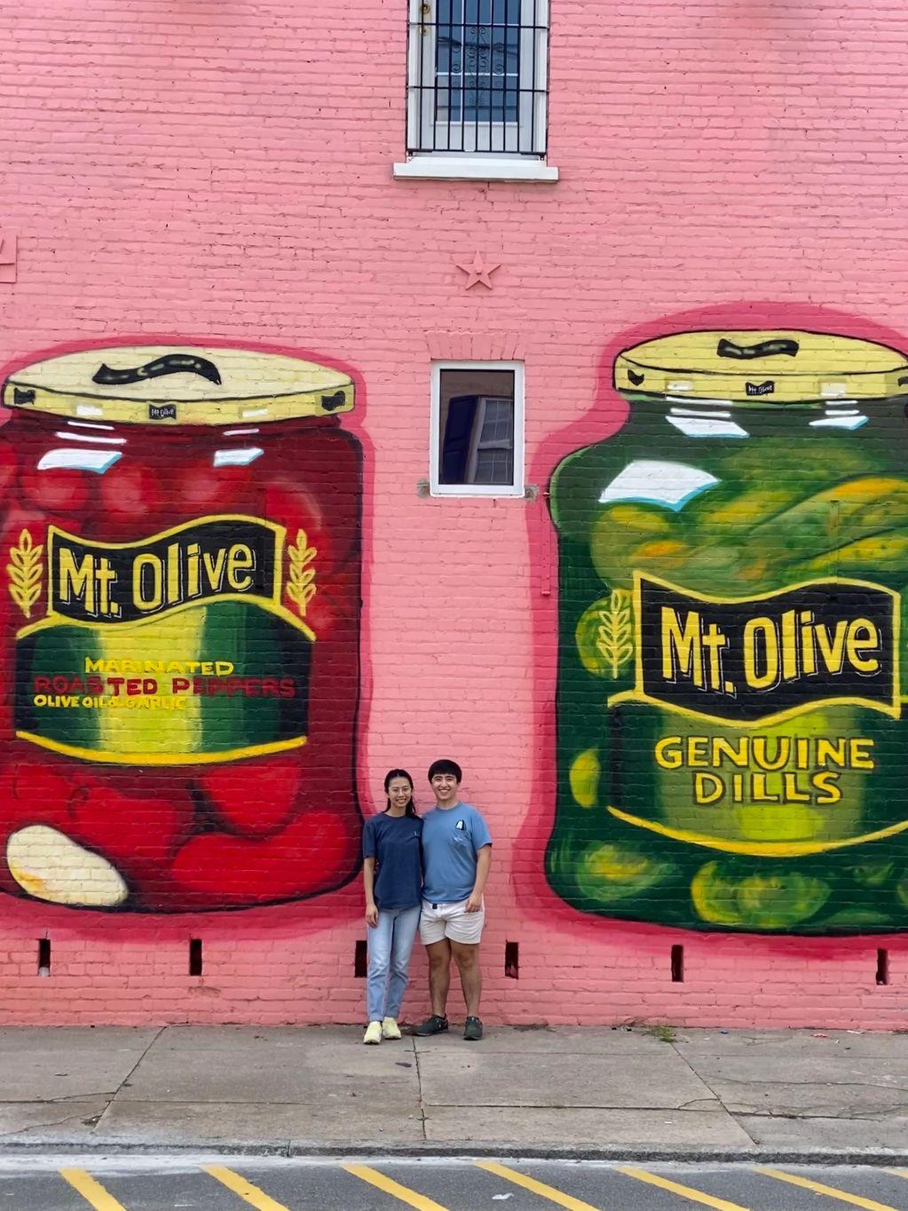 Mt.Olive pickle mural, Mt.Olive North Carolina