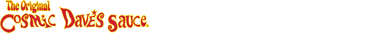The Original Cosmic Dave's Sauce logo
