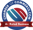 A+ Rating with the Chamber Of Commerce for Lawn Care
