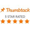 5-Star Rating on Thumbtack for outstanding Lawn Care Company.
