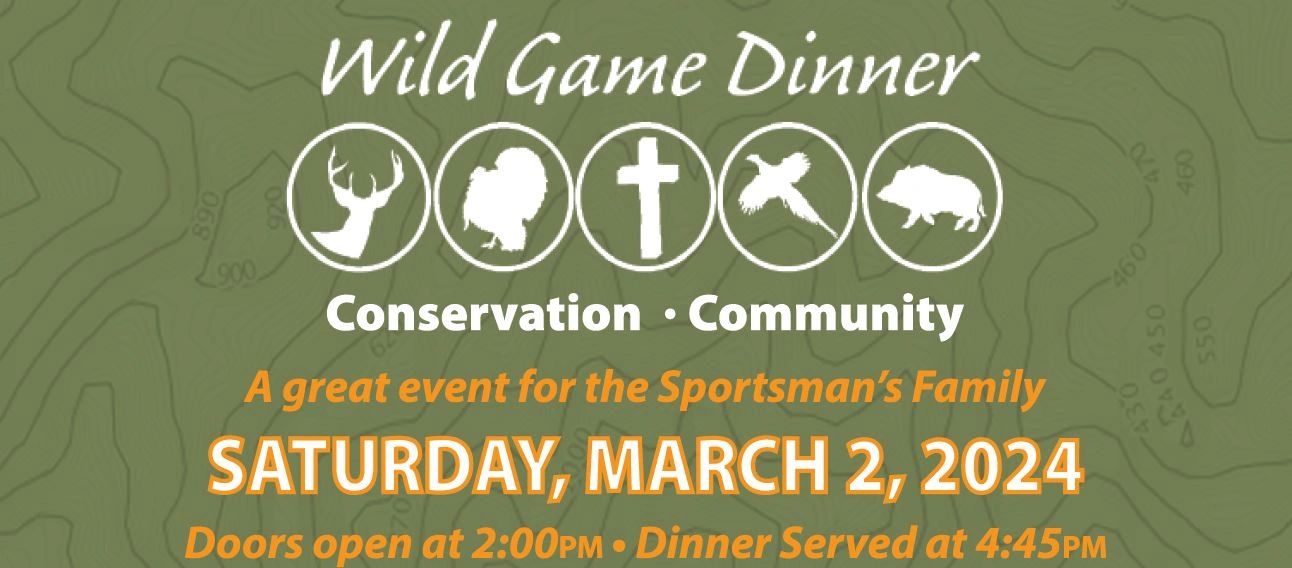 Wild Game Dinner 2024 | Outdoor Event for the Sportsman Family