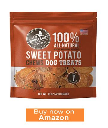  Wholesome Pride Sweet Potato Dog Treats 

