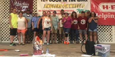 Anglers On Wheels volunteers