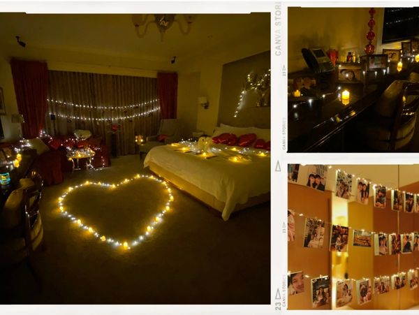 Room of Lights - Marriage proposal surprise