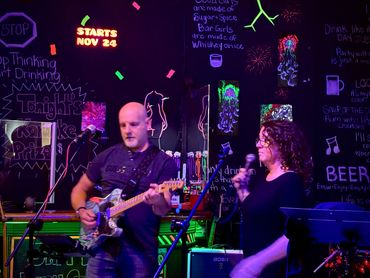 Playing at the Horn Pub, Spruce Grove