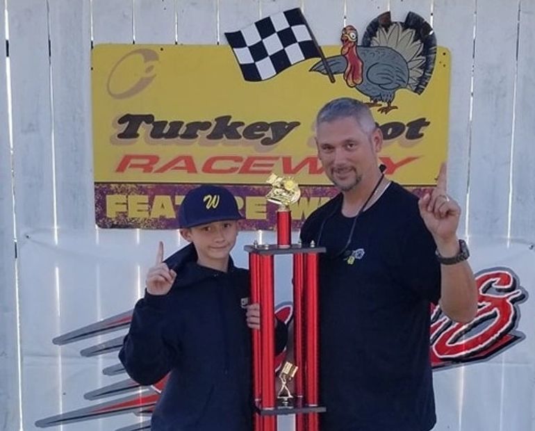 2019 and 2021 Turkey Trot Raceway JR II Gold Track Champion