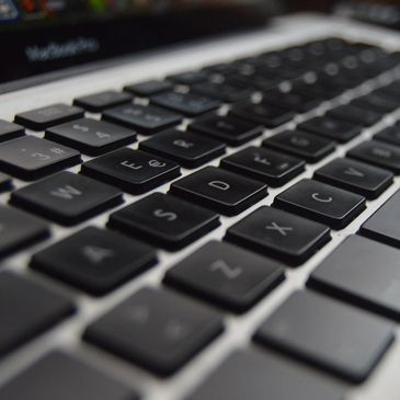 Laptop keyboard - Hathaway PR provides content development services.