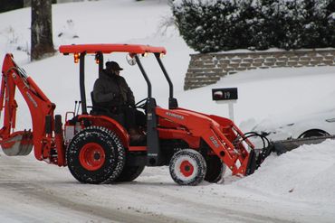 Snow removal.